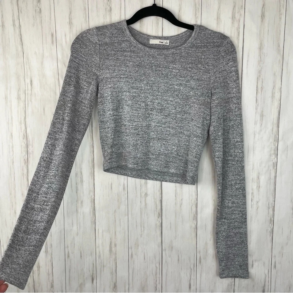 Wilfred aritzia gray long sleeve small